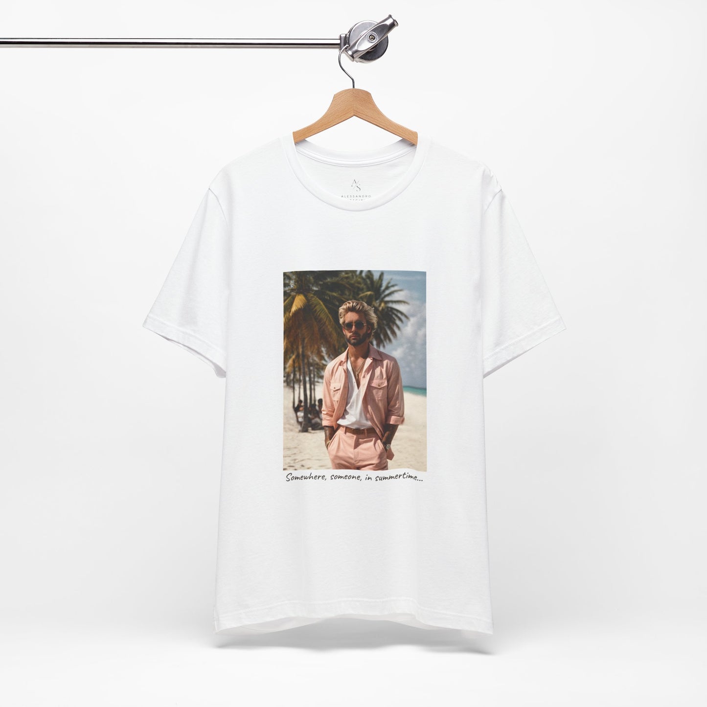 Someone In Summertime Jersey Short Sleeve Tee