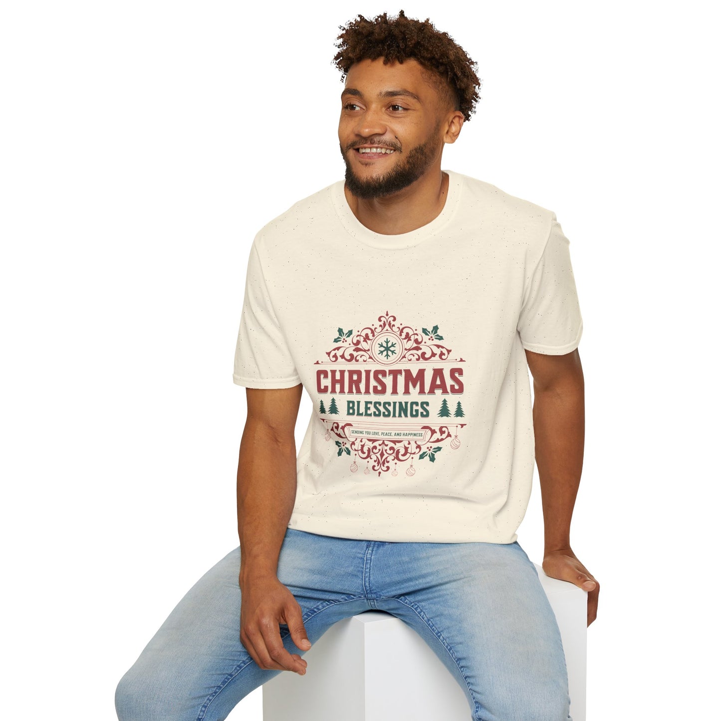 Christmas Blessings Softstyle T-Shirt