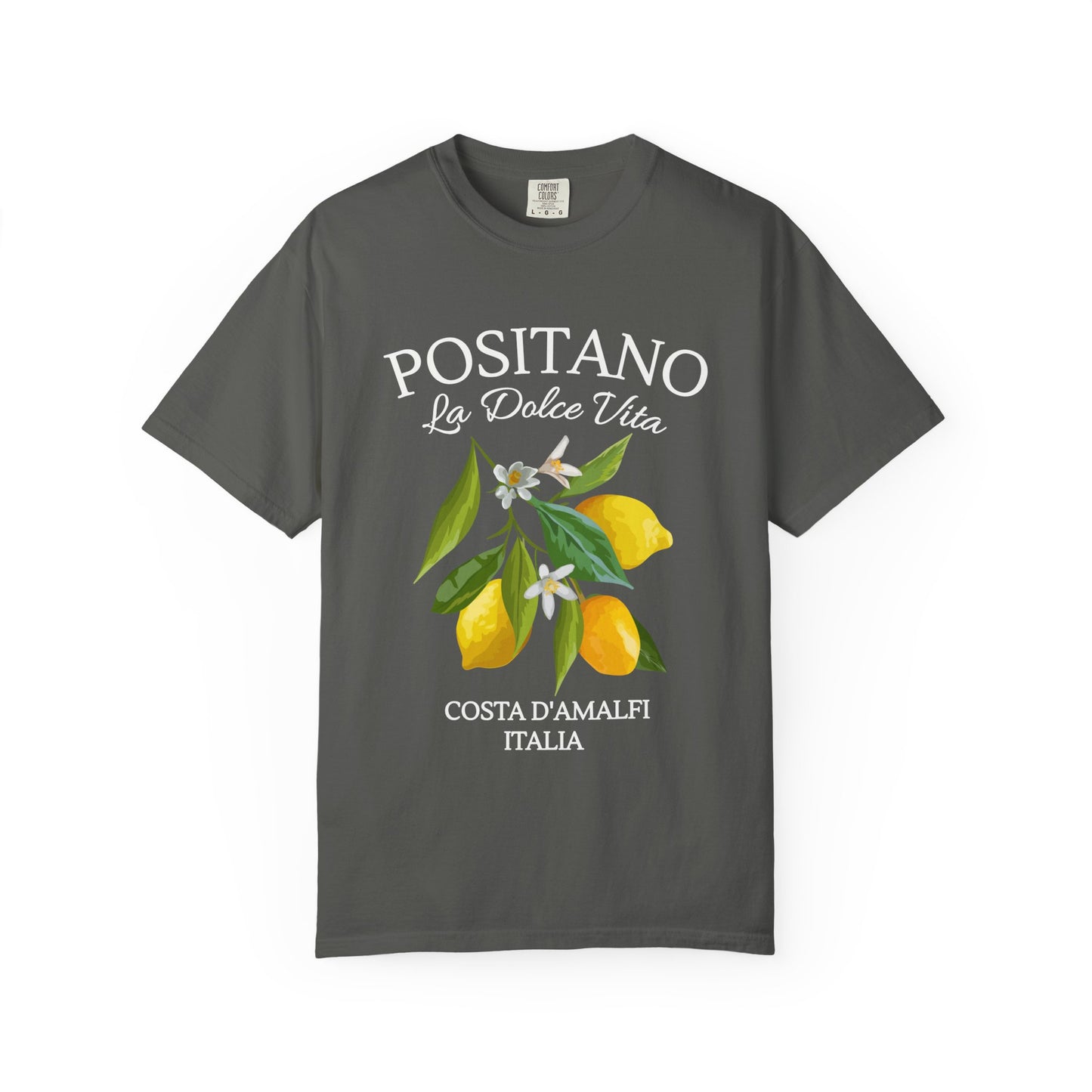 Positano Lemon La Dolce Vita Graphic T-Shirt - Italy Travel Tee