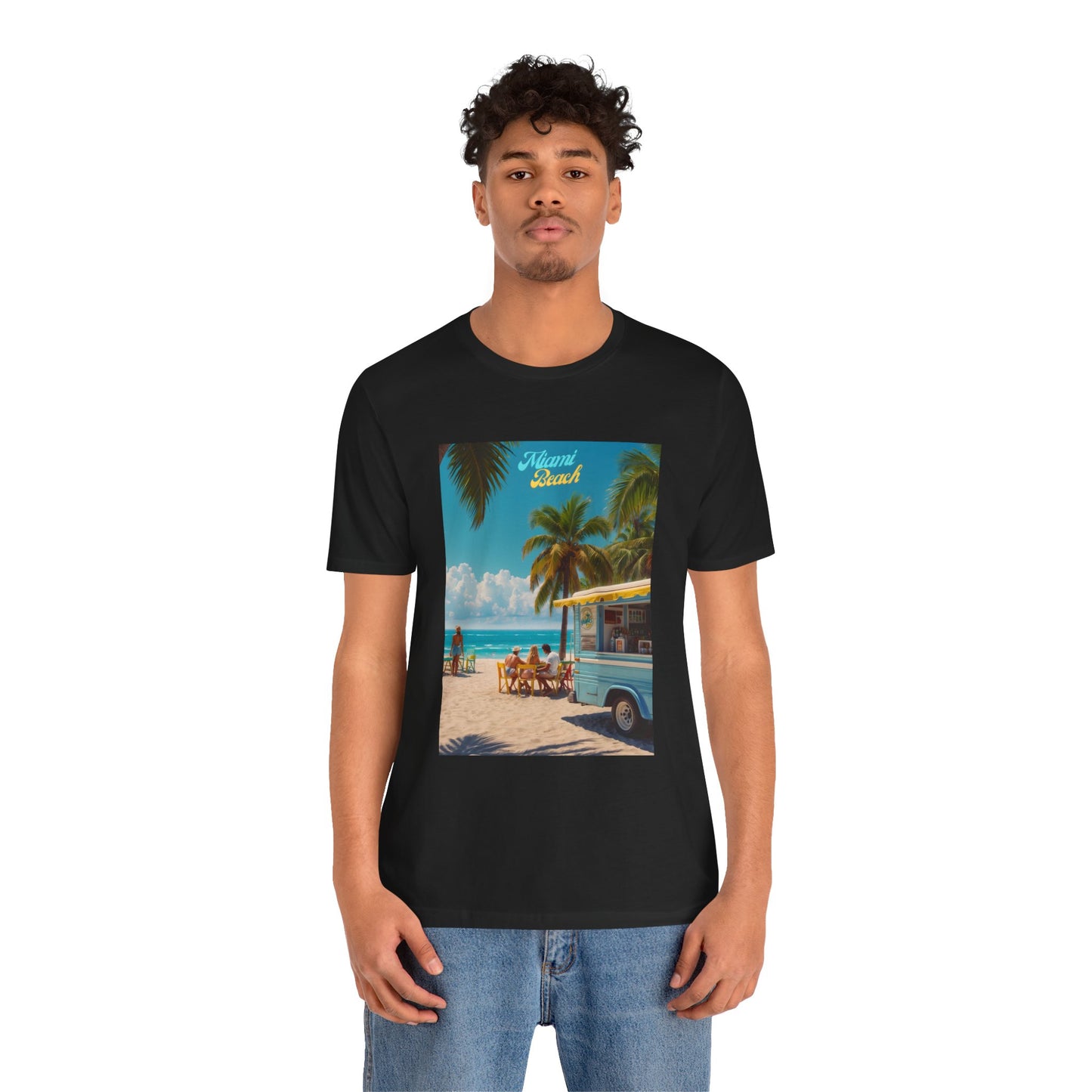 Miami Beach Retrosense Jersey Short Sleeve Tee