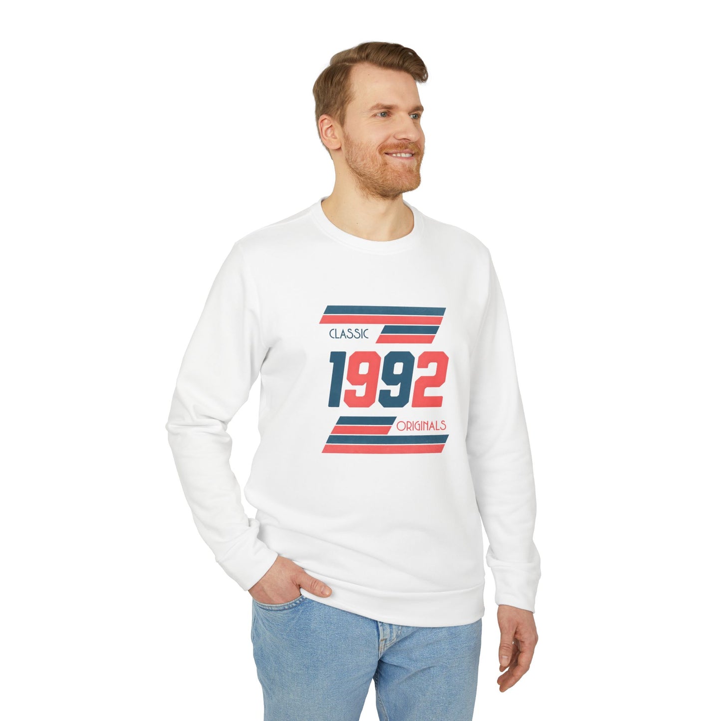 Adidas 1992 Classic Originals Fleece Crewneck Sweatshirt