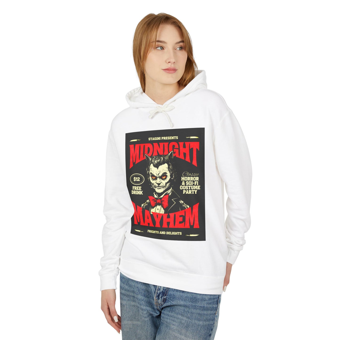 Midnight Mayhem Lightweight Hooded Sweatshirt