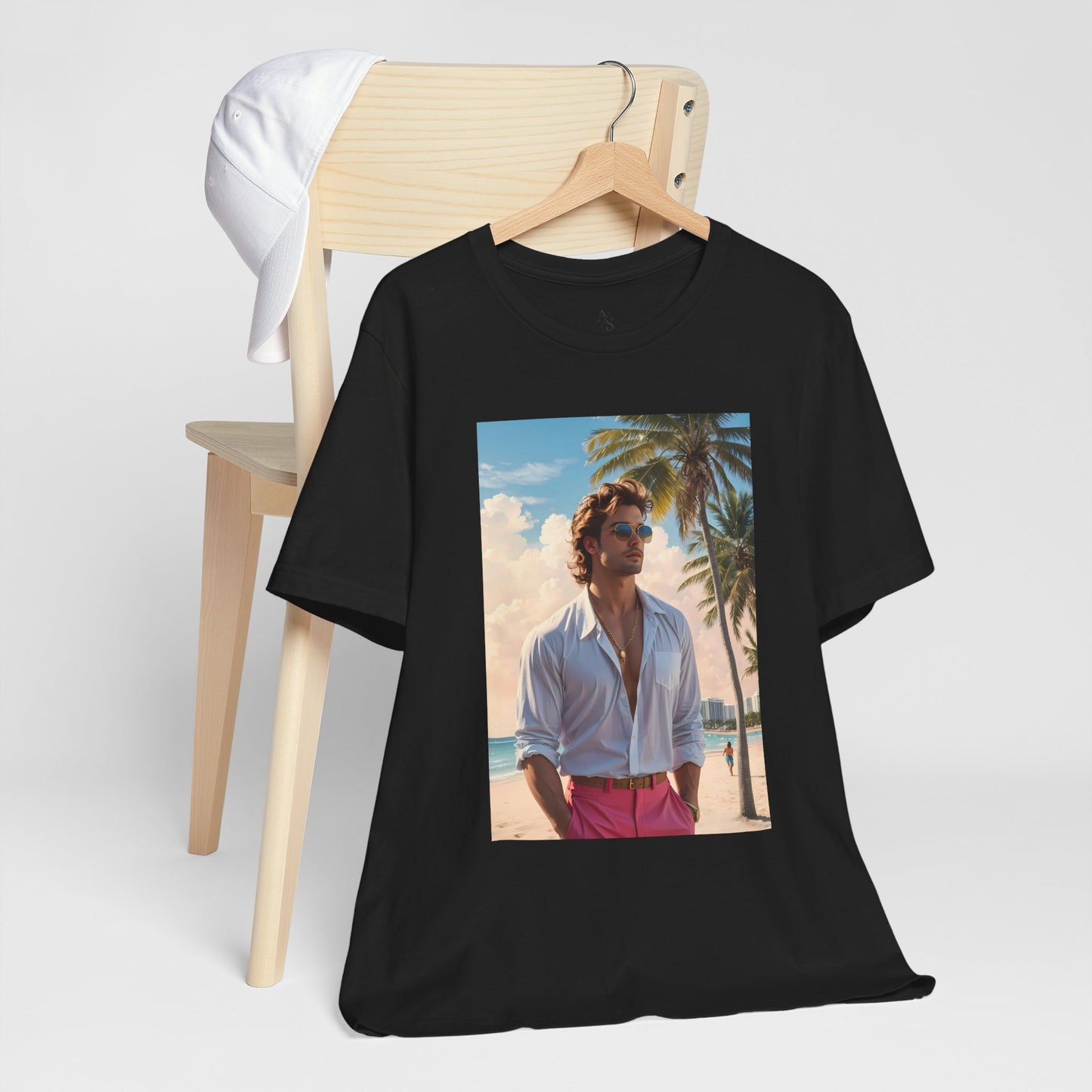 Walking On The Beach Jersey Short Sleeve Tee