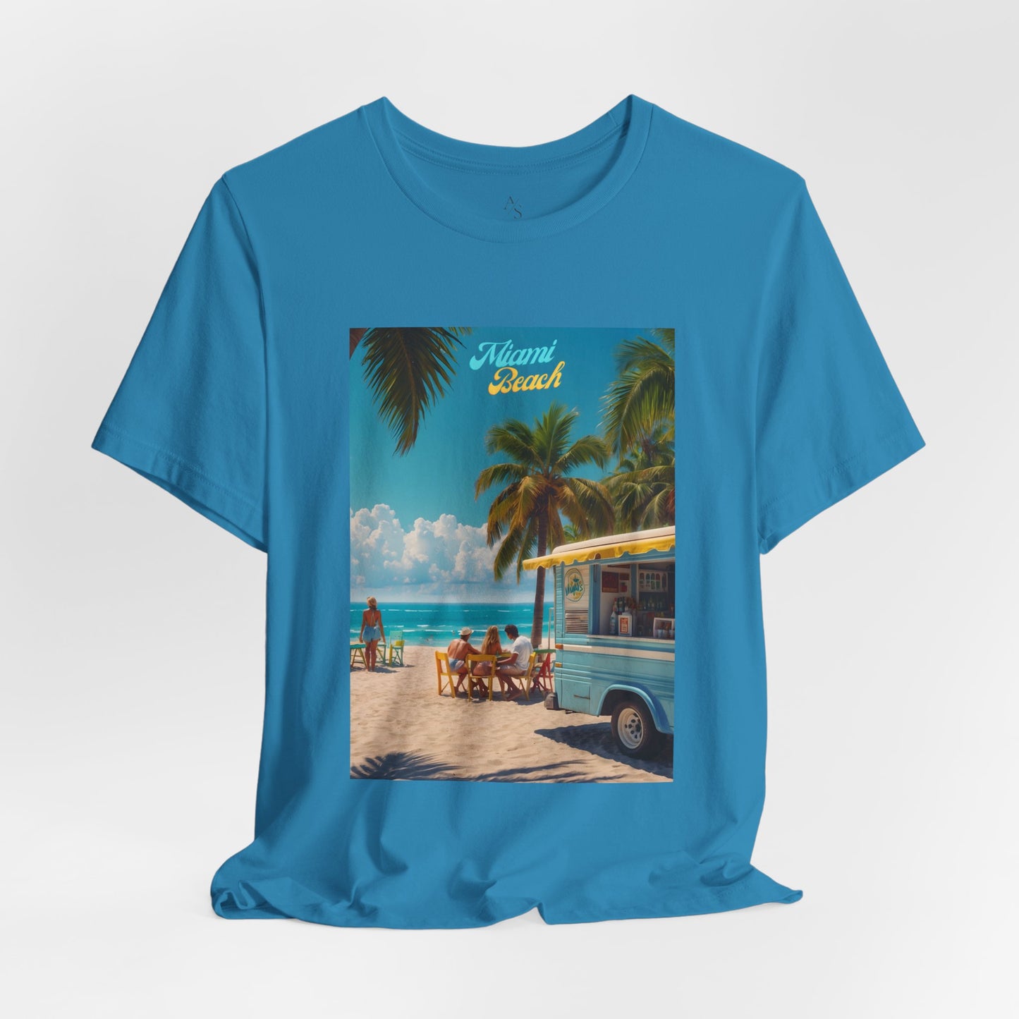 Miami Beach Retrosense Jersey Short Sleeve Tee