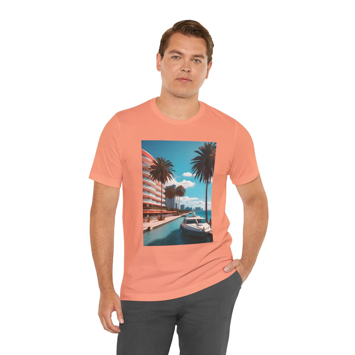 Marina Beach Jersey Short Sleeve Tee