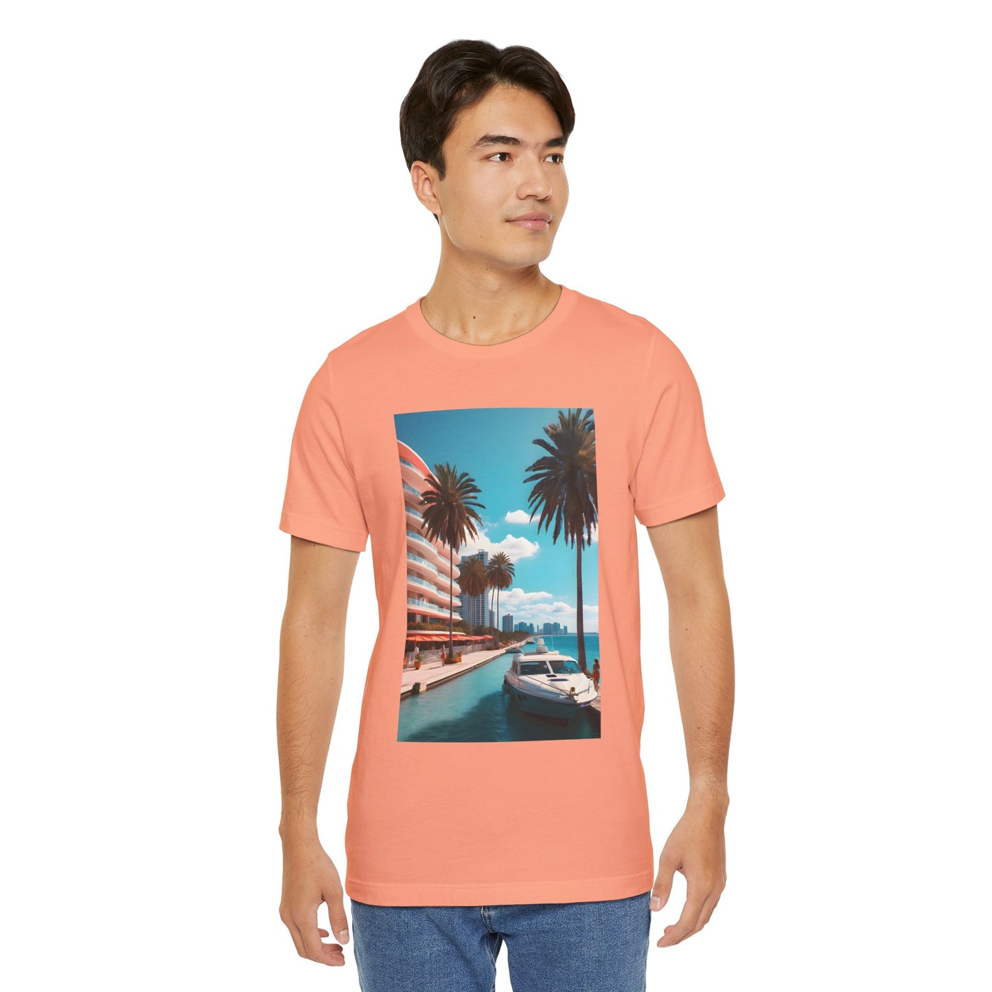 Marina Beach Jersey Short Sleeve Tee