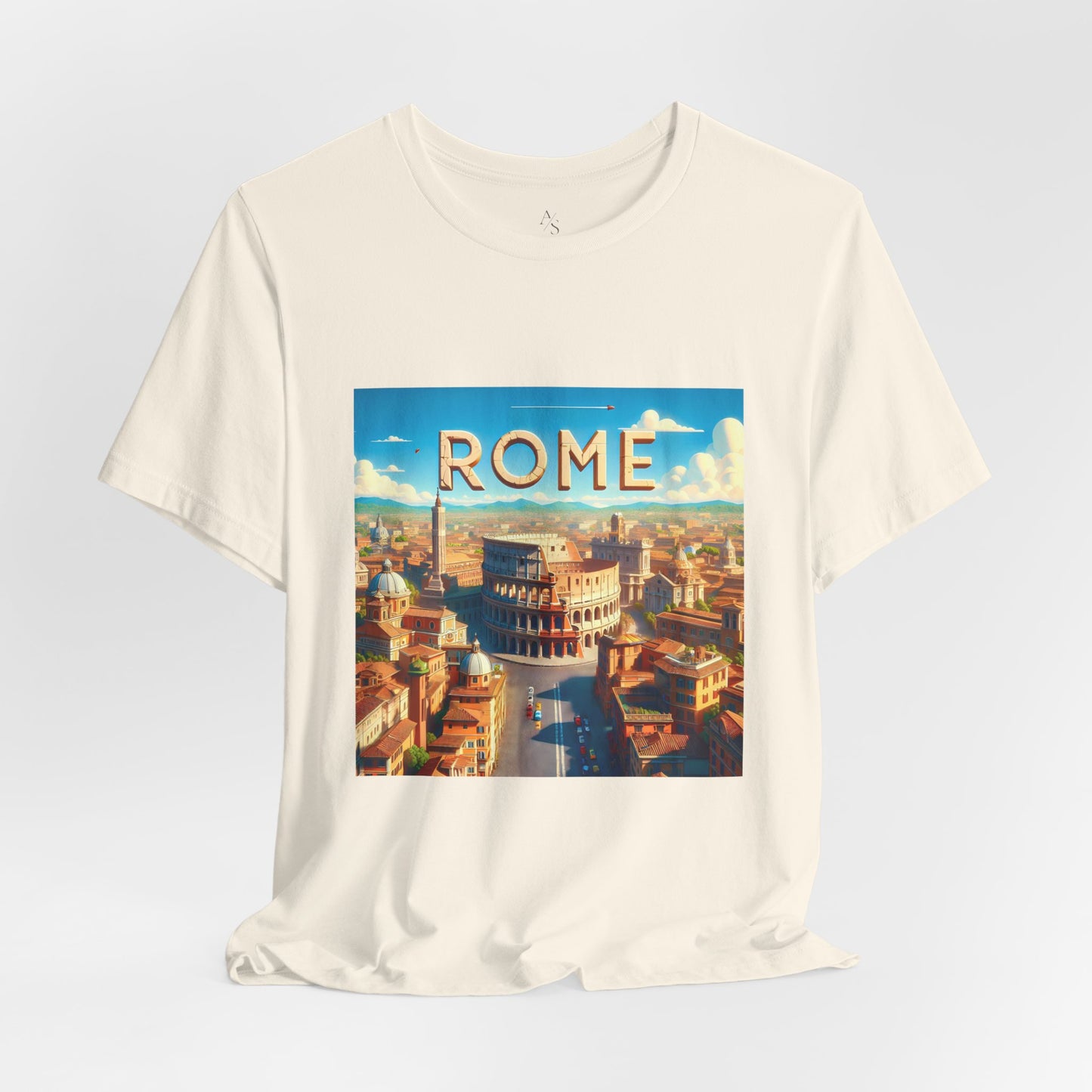 Rome Disney Pixar Style Jersey Short Sleeve Tee