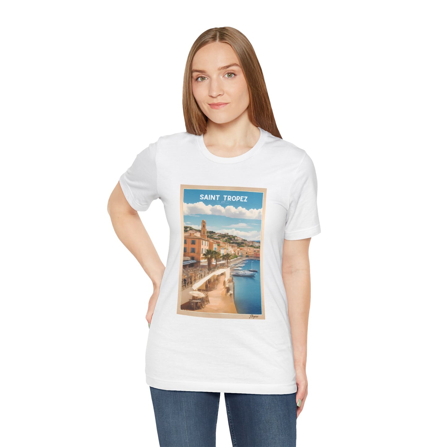 Saint Tropez Marina Jersey Short Sleeve Tee