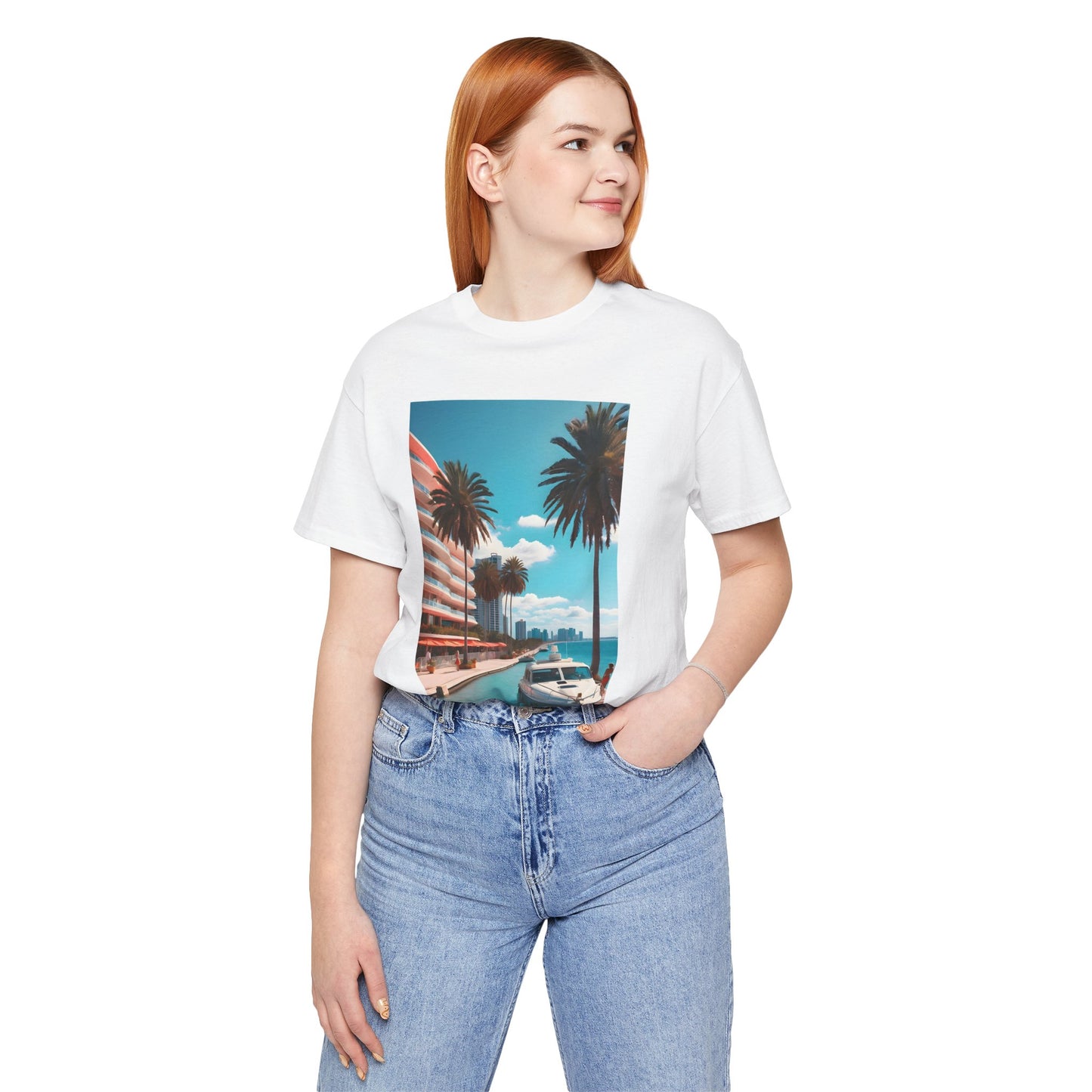 Marina Beach Jersey Short Sleeve Tee