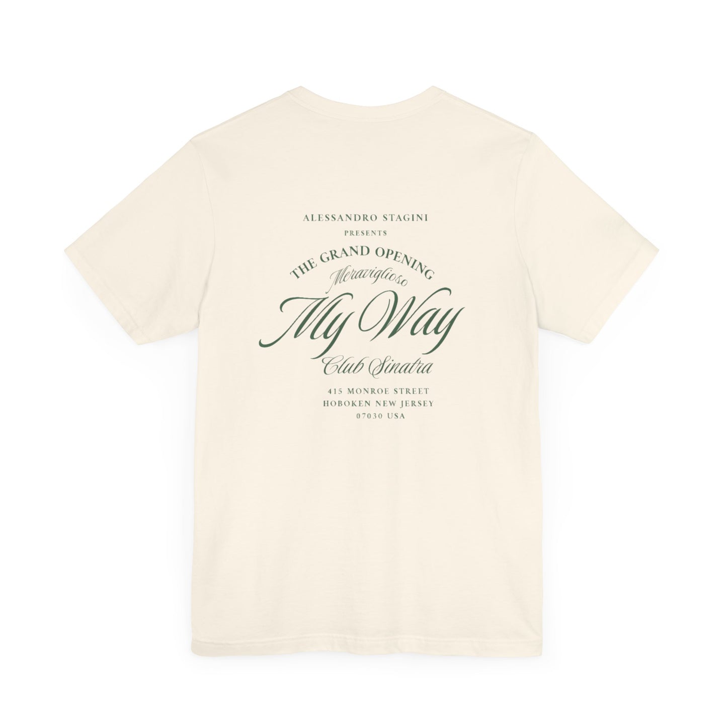 My Way Jersey Short Sleeve Tee