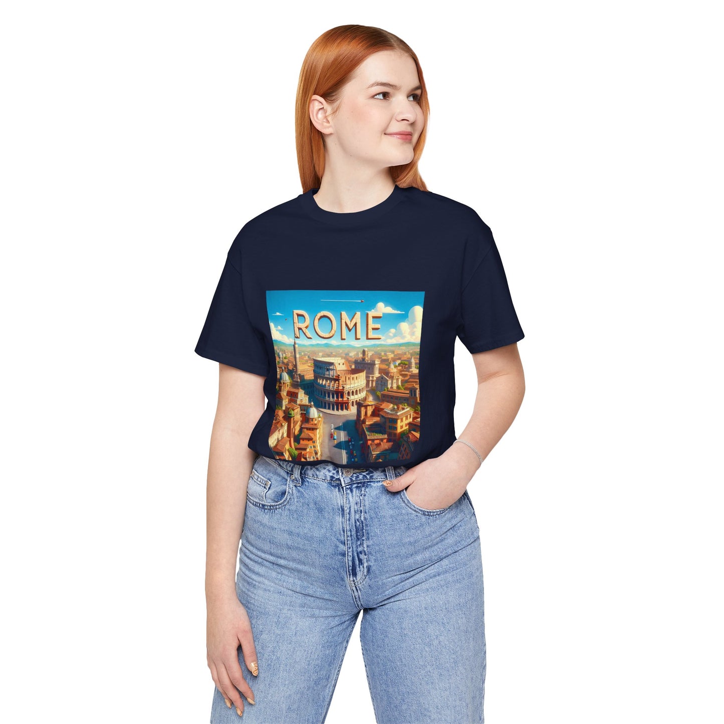 Rome Disney Pixar Style Jersey Short Sleeve Tee