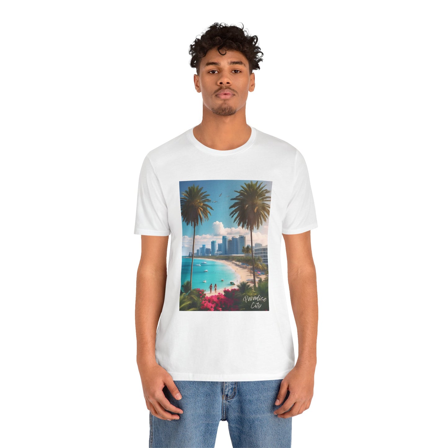 Paradise City Jersey Short Sleeve Tee