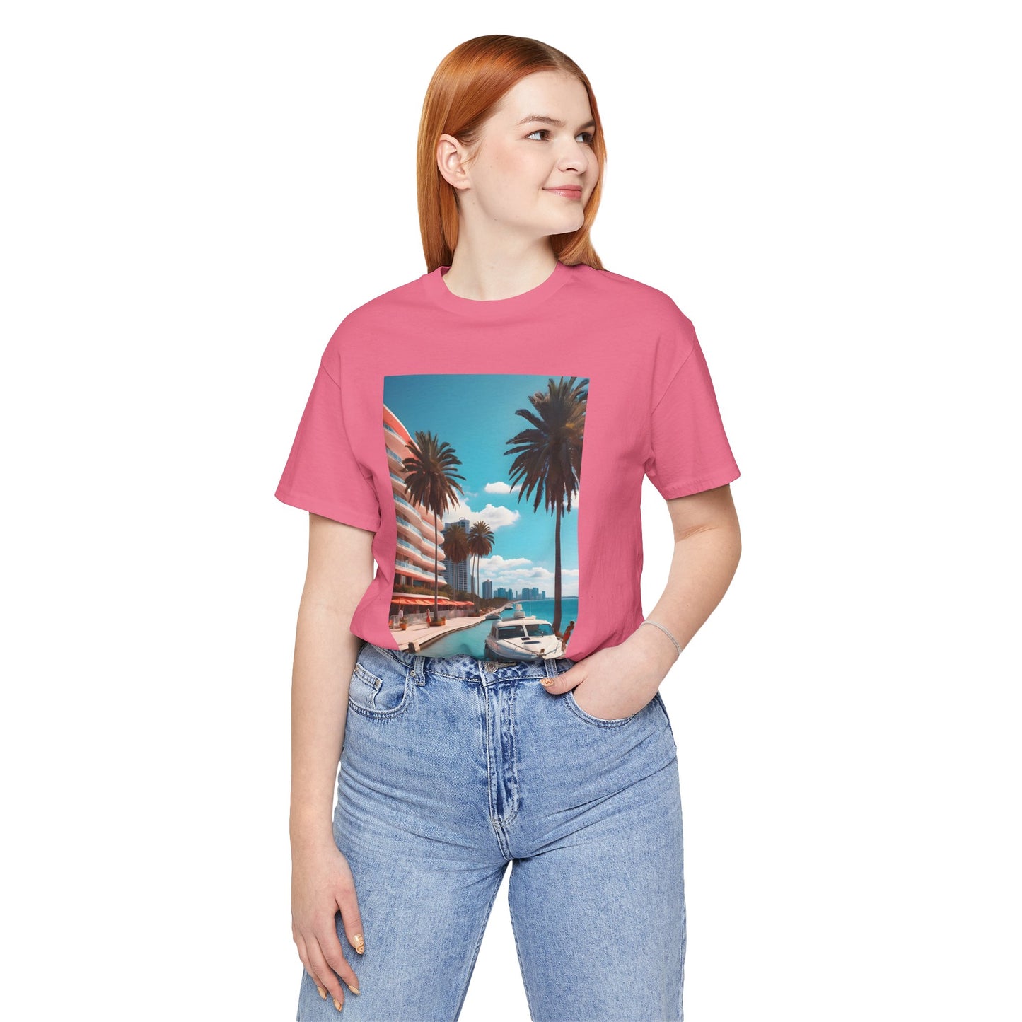 Marina Beach Jersey Short Sleeve Tee