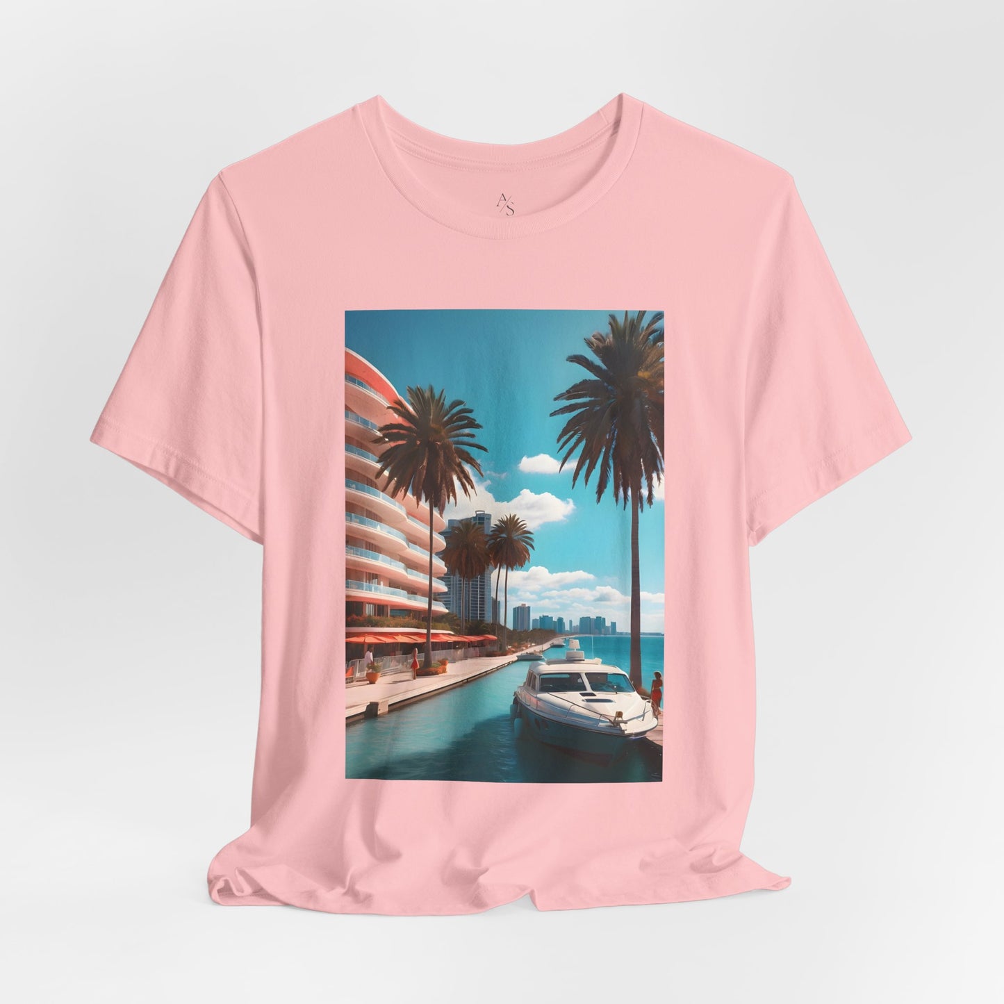 Marina Beach Jersey Short Sleeve Tee