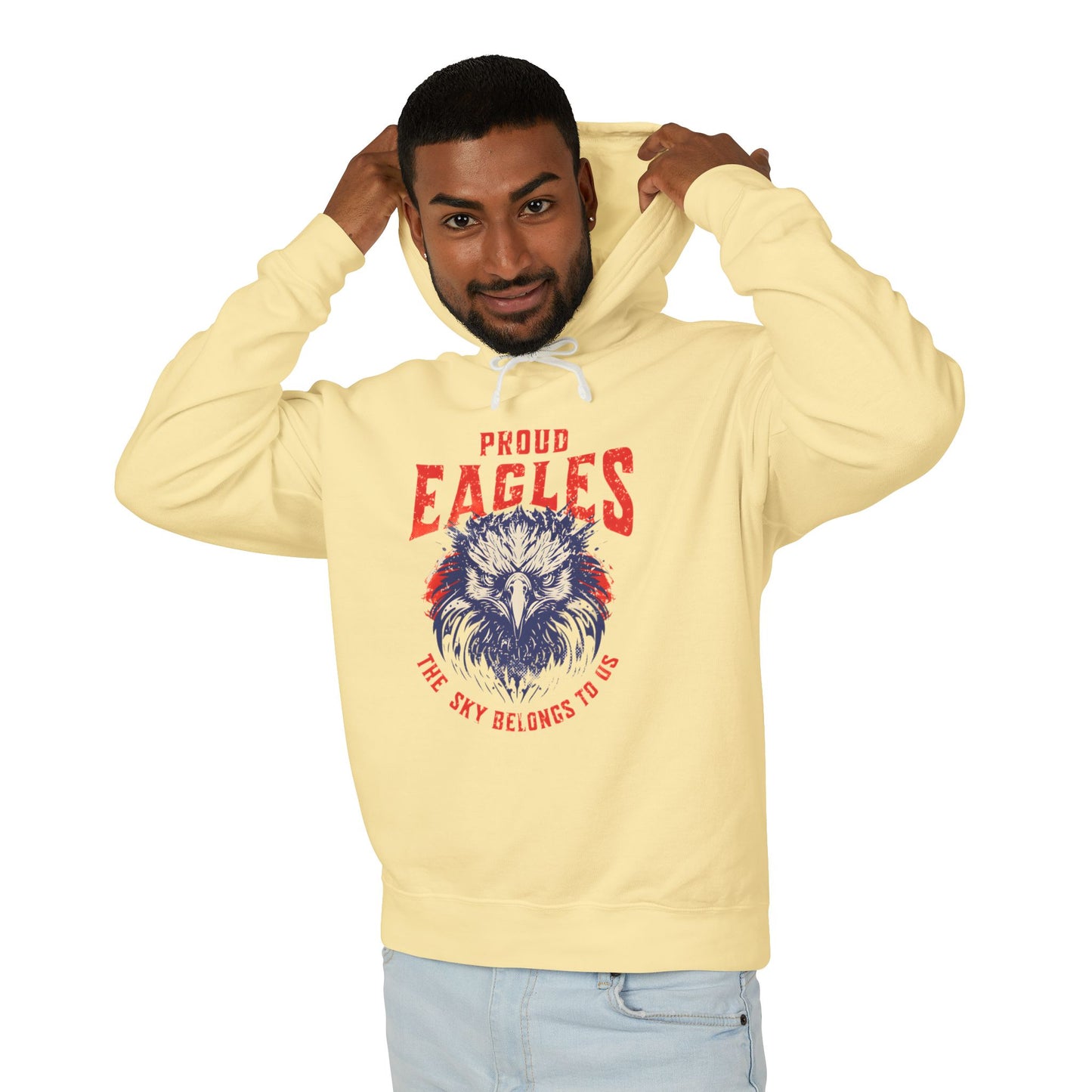 Proud Eagles Lightweight Hooded Sweatshirt