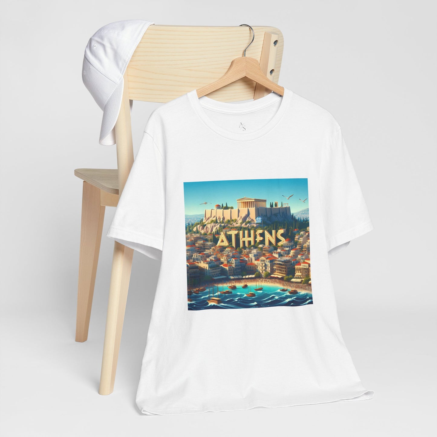 Athens Disney Pixar Style Jersey Short Sleeve Tee