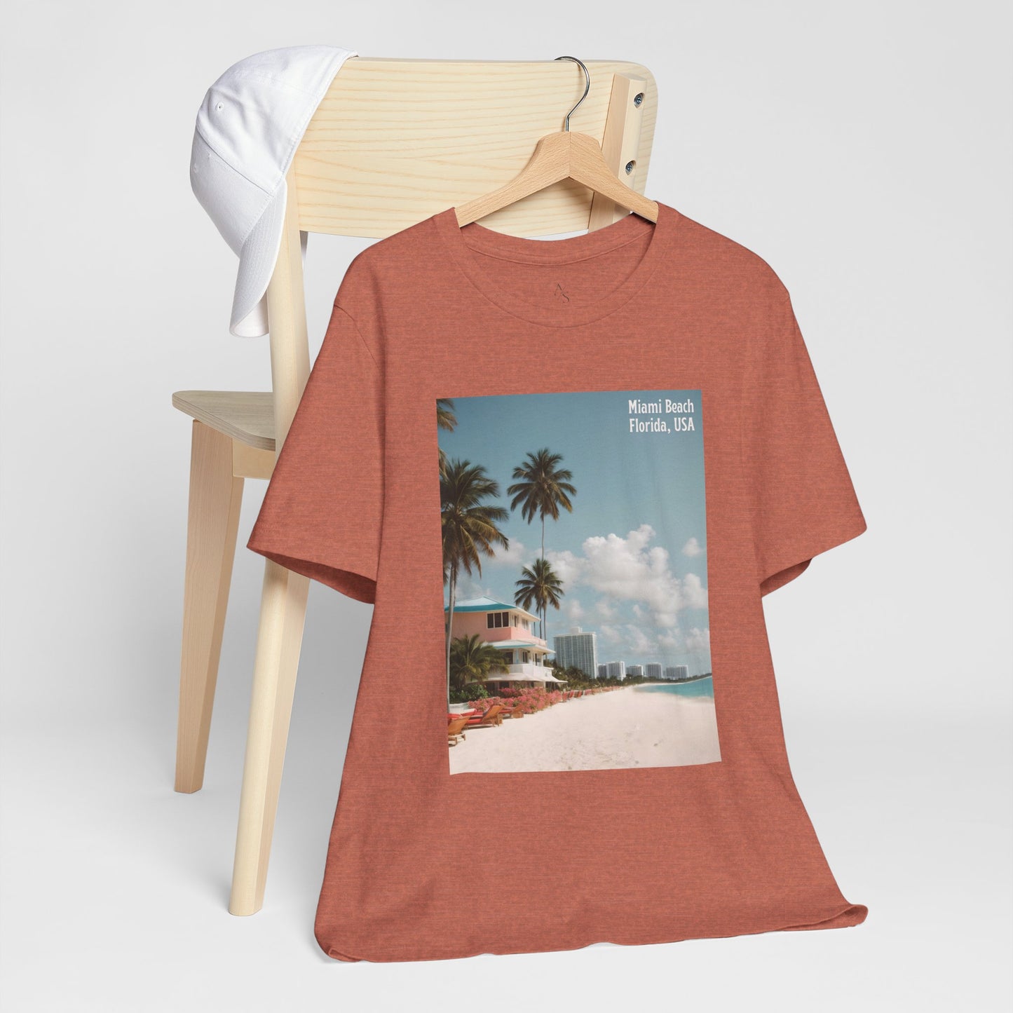 Miami Beach Jersey Short Sleeve Tee