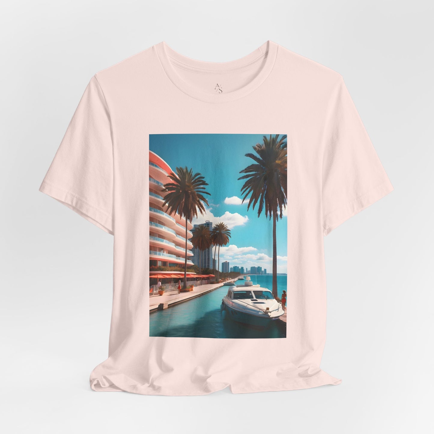 Marina Beach Jersey Short Sleeve Tee