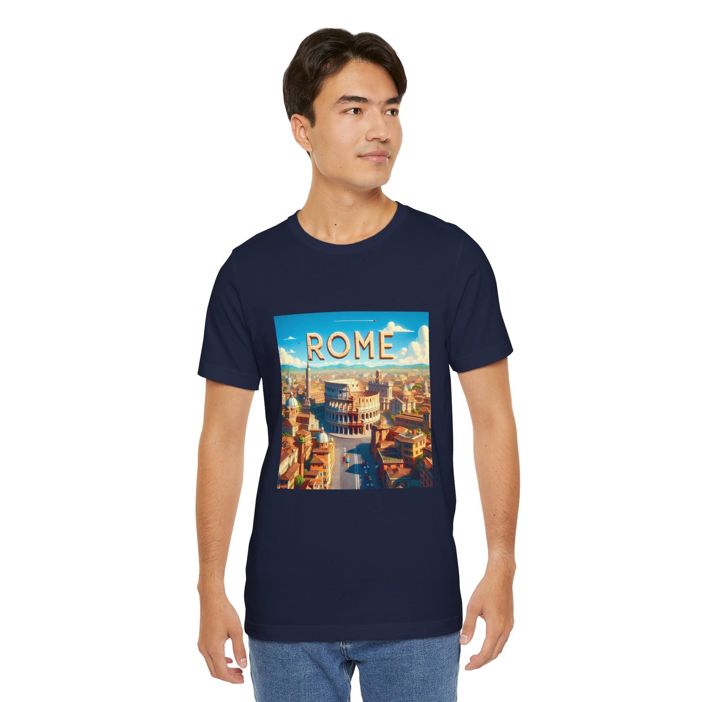 Rome Disney Pixar Style Jersey Short Sleeve Tee