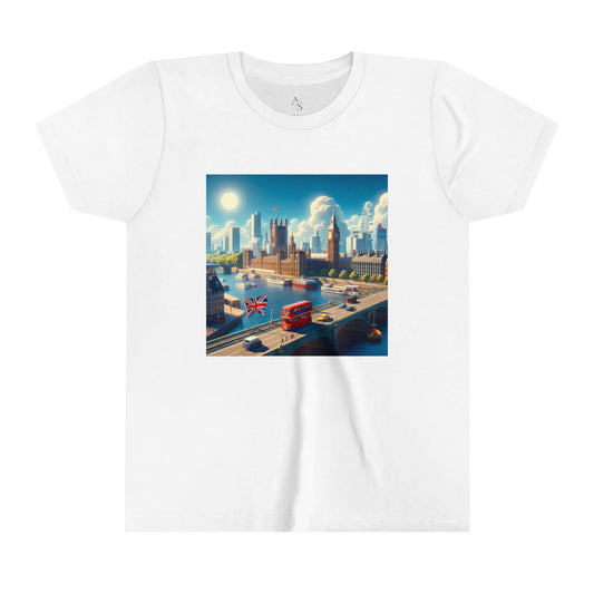 London Disney Pixar Style Youth Short Sleeve Tee