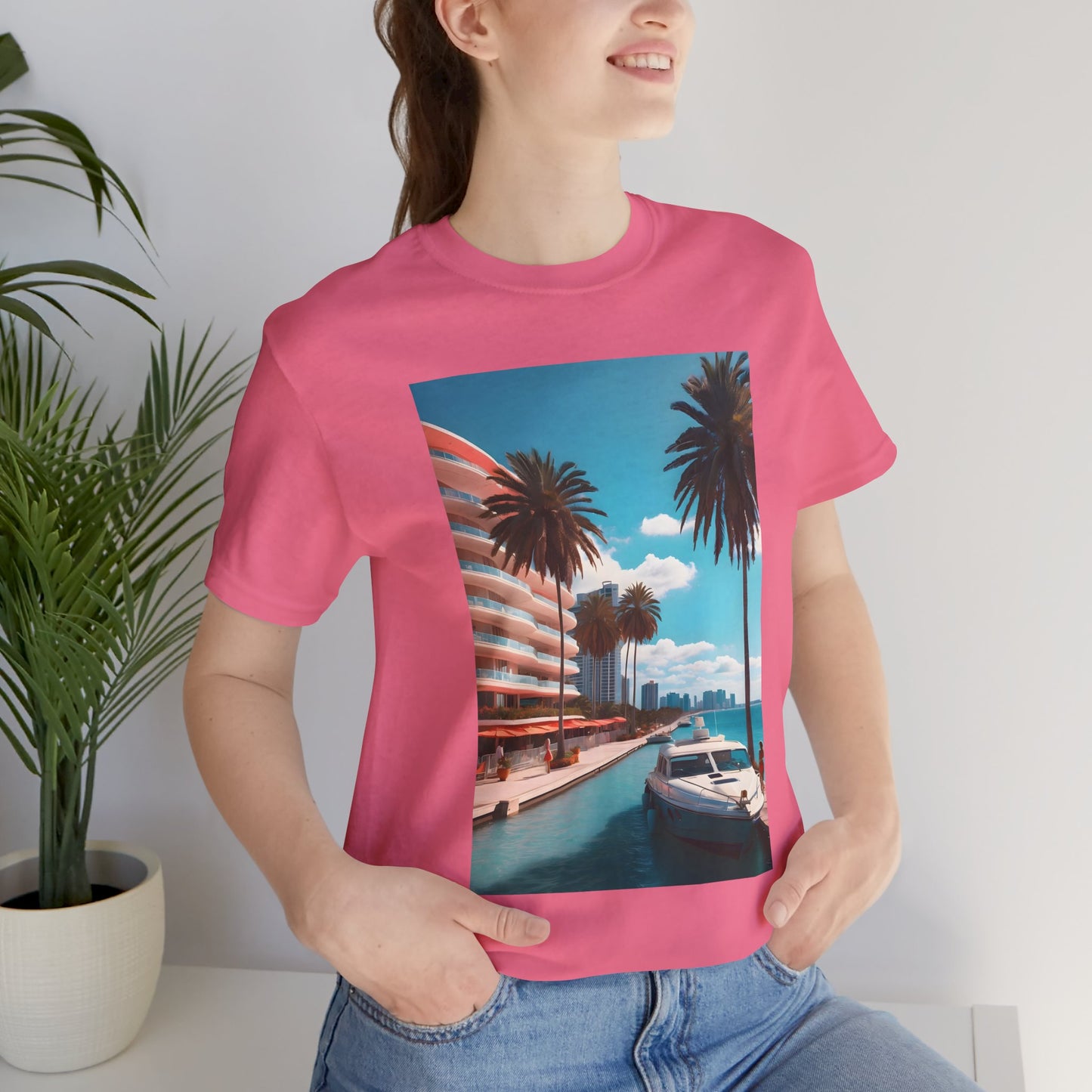 Marina Beach Jersey Short Sleeve Tee