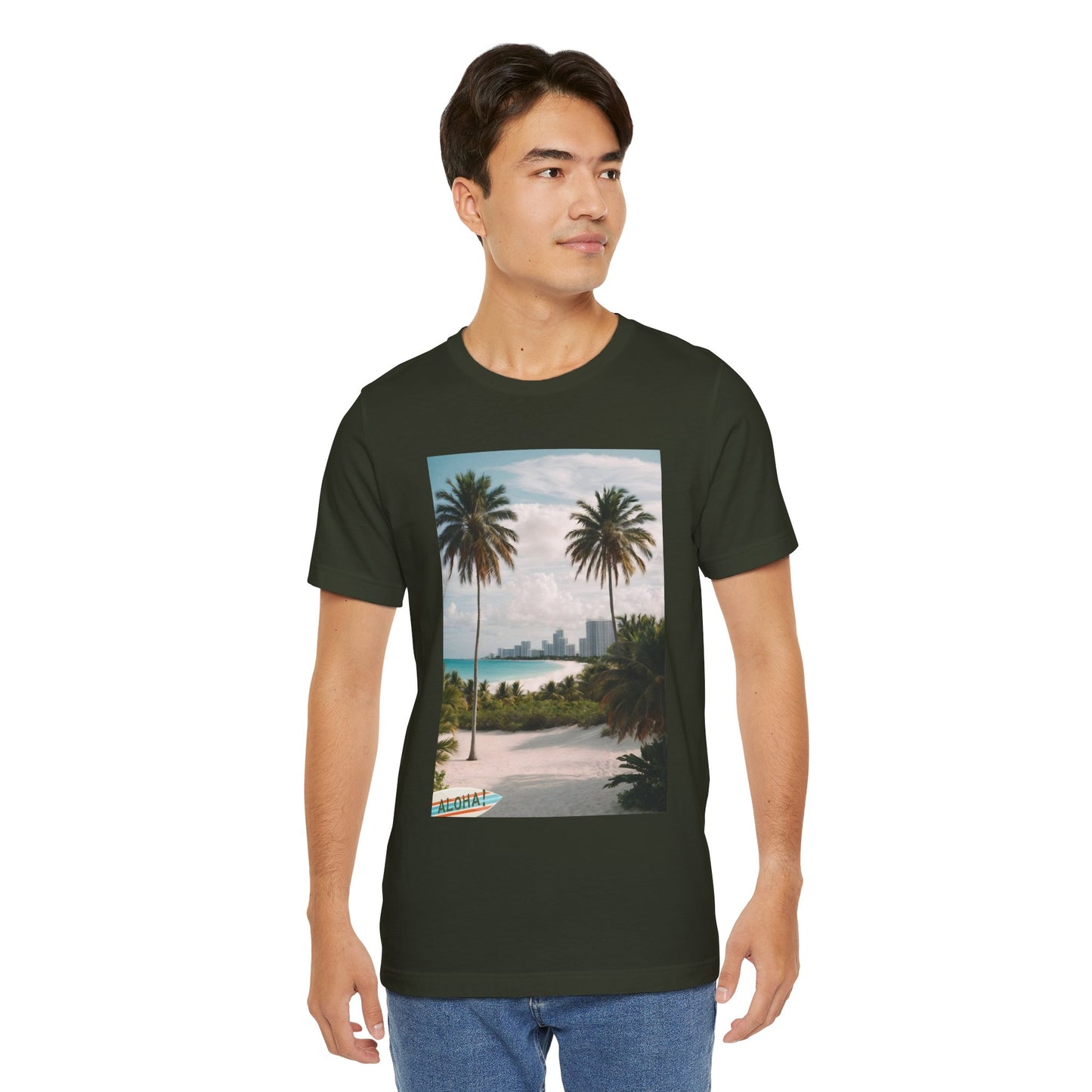 Aloha Beach Jersey Short Sleeve Tee