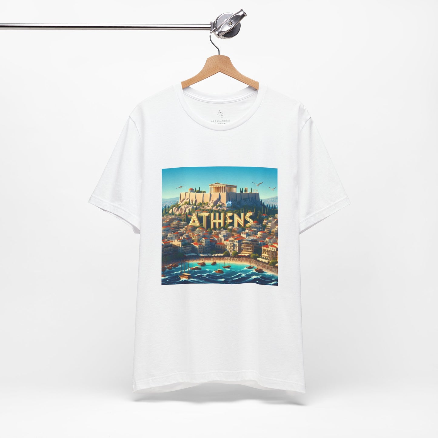 Athens Disney Pixar Style Jersey Short Sleeve Tee