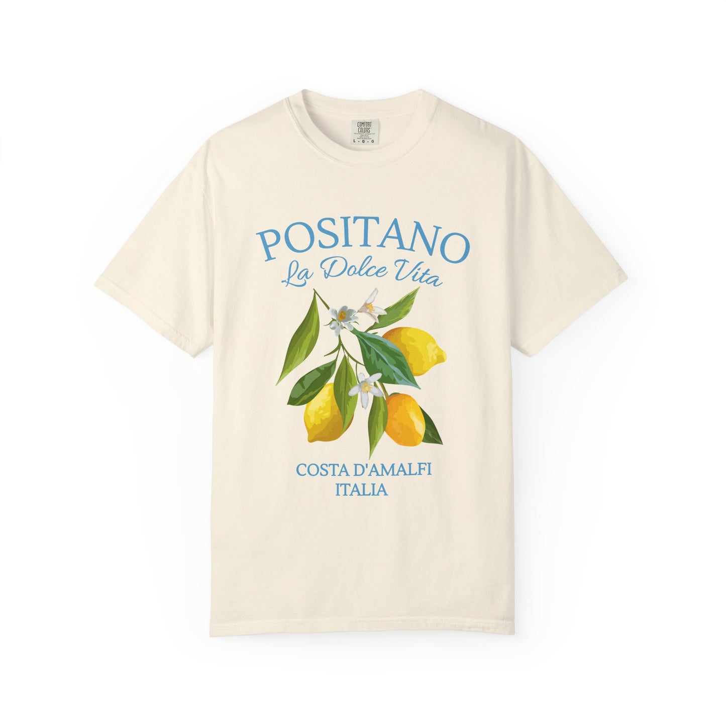 Positano Lemon La Dolce Vita Graphic T-Shirt - Italy Travel Tee