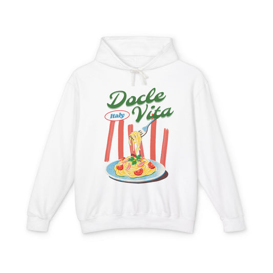 Dolce Vita Italy Pasta Graphic Hoodie