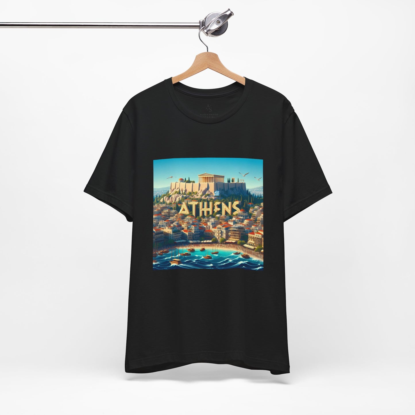 Athens Disney Pixar Style Jersey Short Sleeve Tee