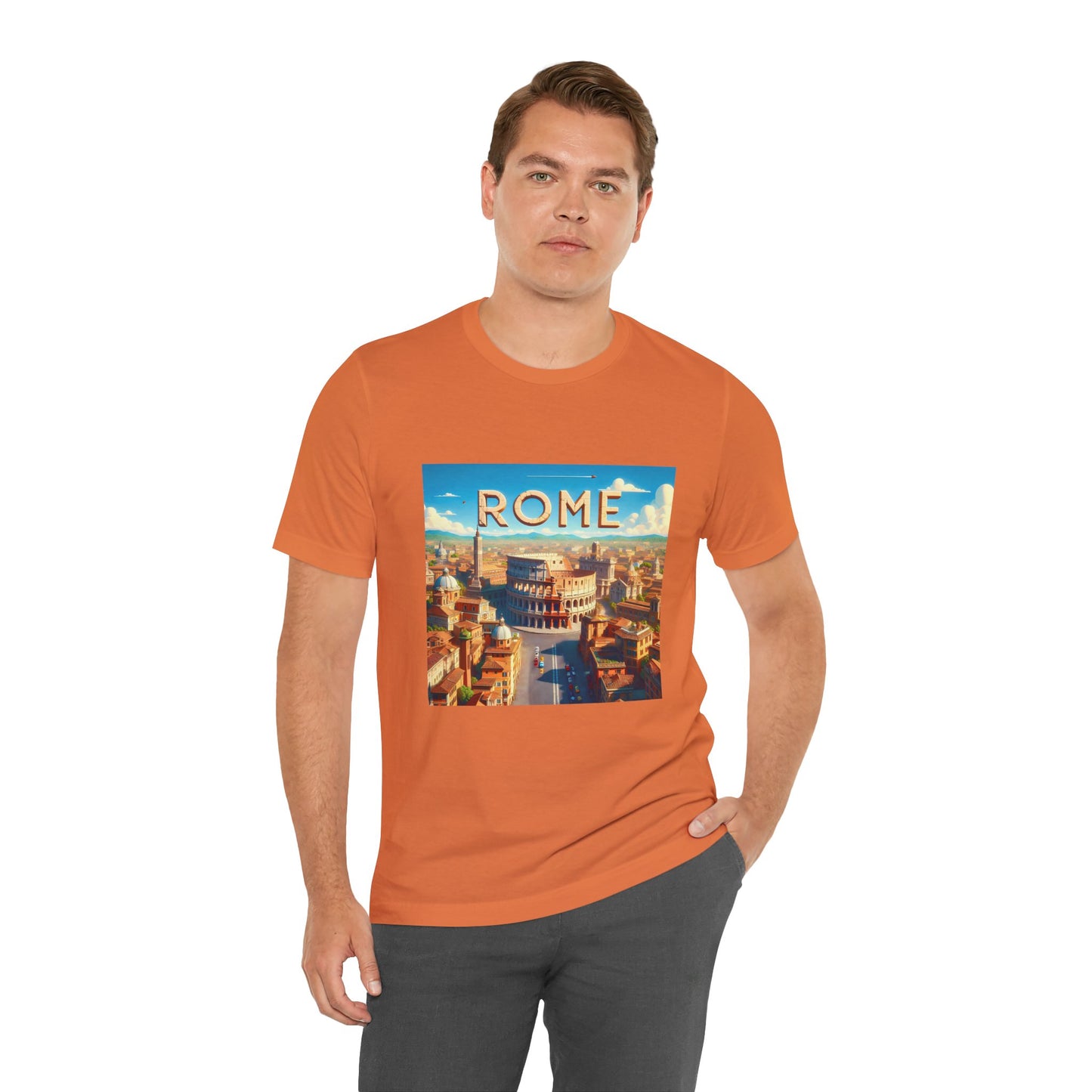 Rome Disney Pixar Style Jersey Short Sleeve Tee