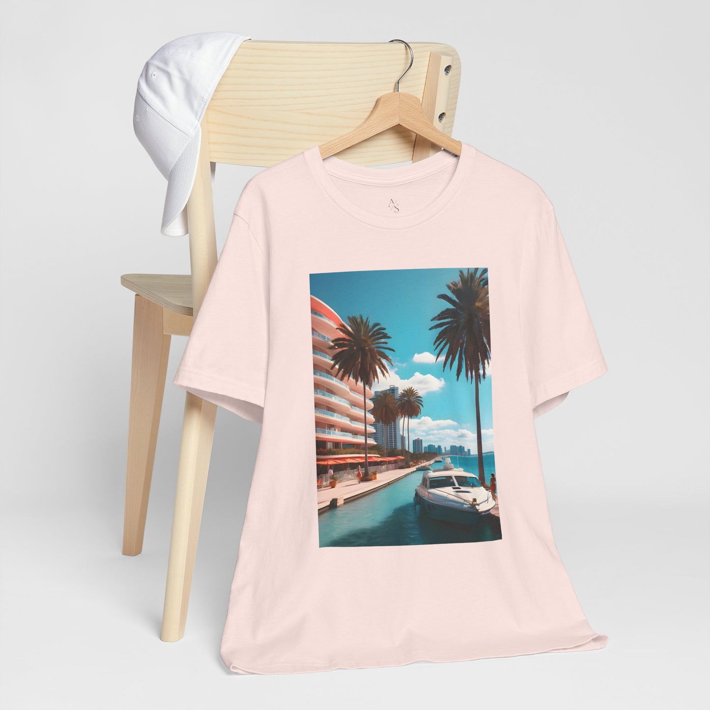 Marina Beach Jersey Short Sleeve Tee