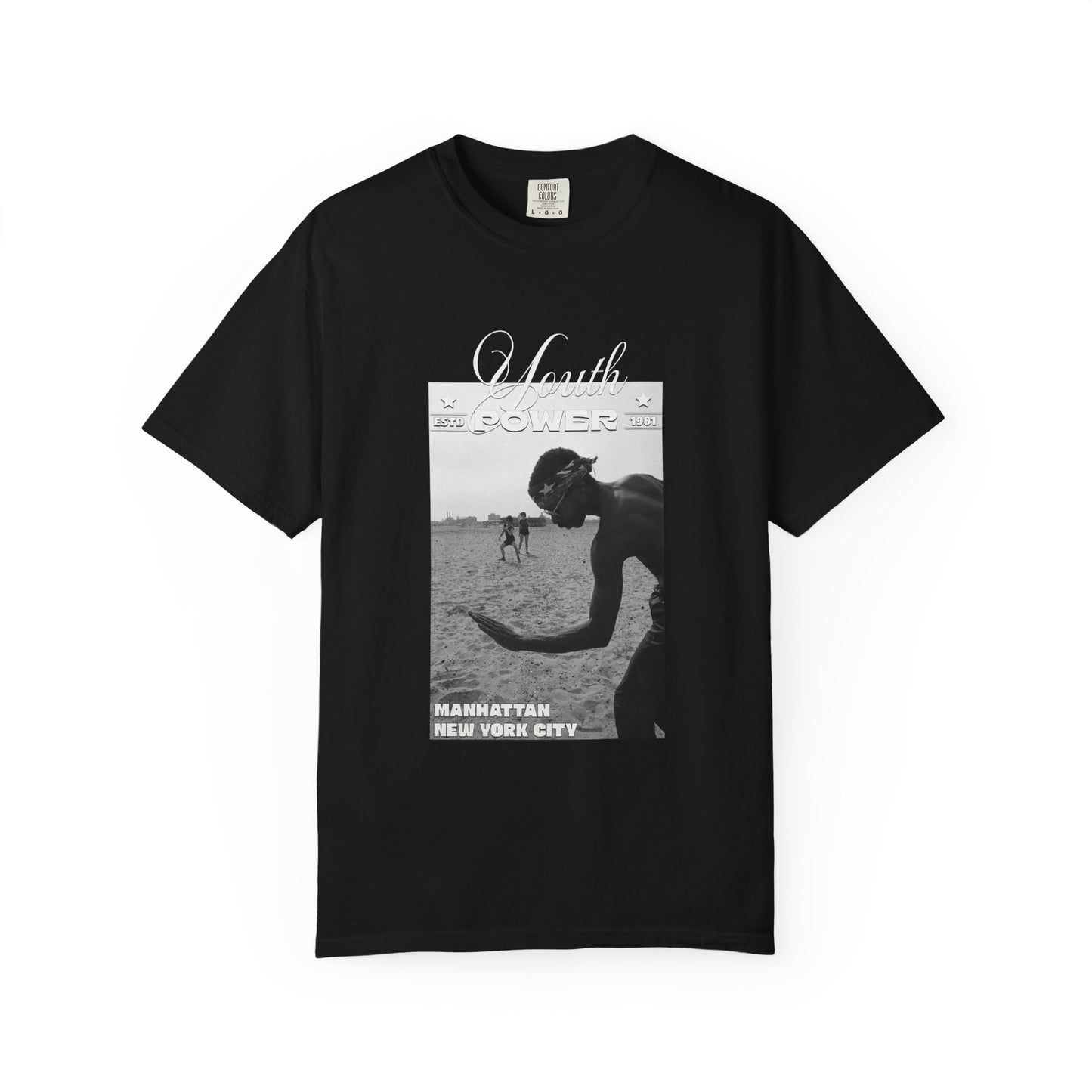 NYC Manhattan 1980s Youth Power Graphic T-Shirt