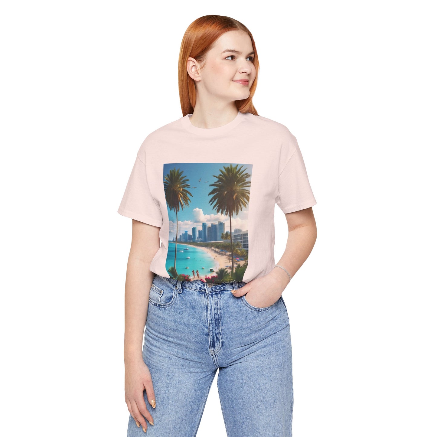 Paradise City Jersey Short Sleeve Tee