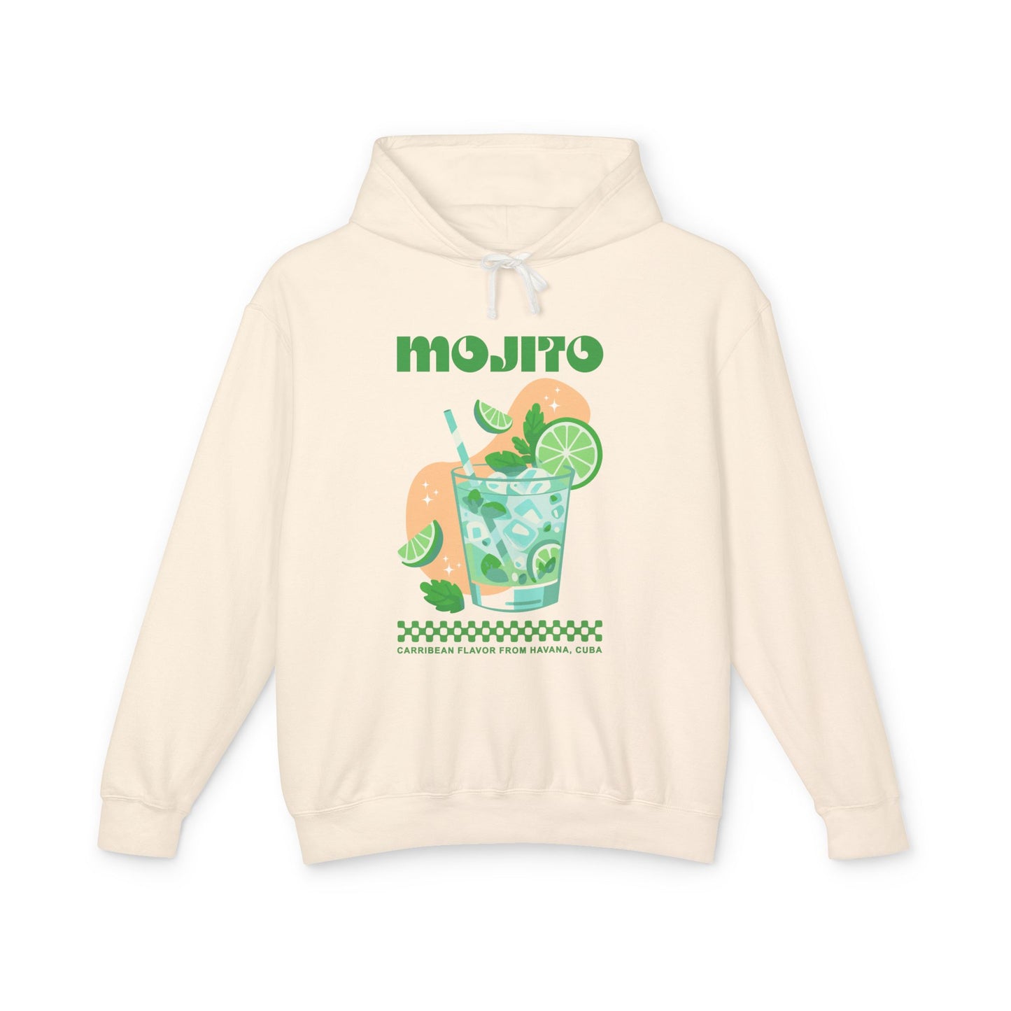 Mojito Cocktail Havana Cuba Graphic Hoodie