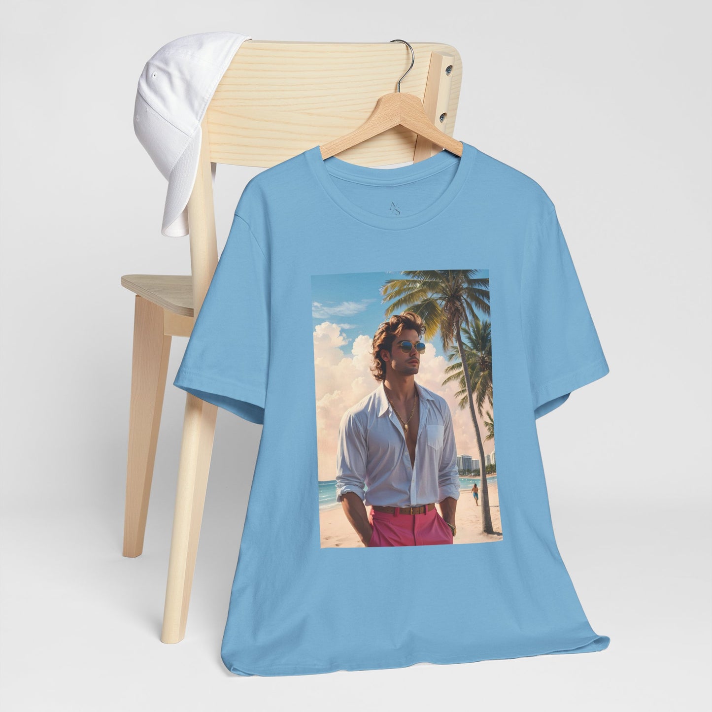 Walking On The Beach Jersey Short Sleeve Tee