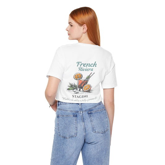 French Riviera Jersey Short Sleeve Tee