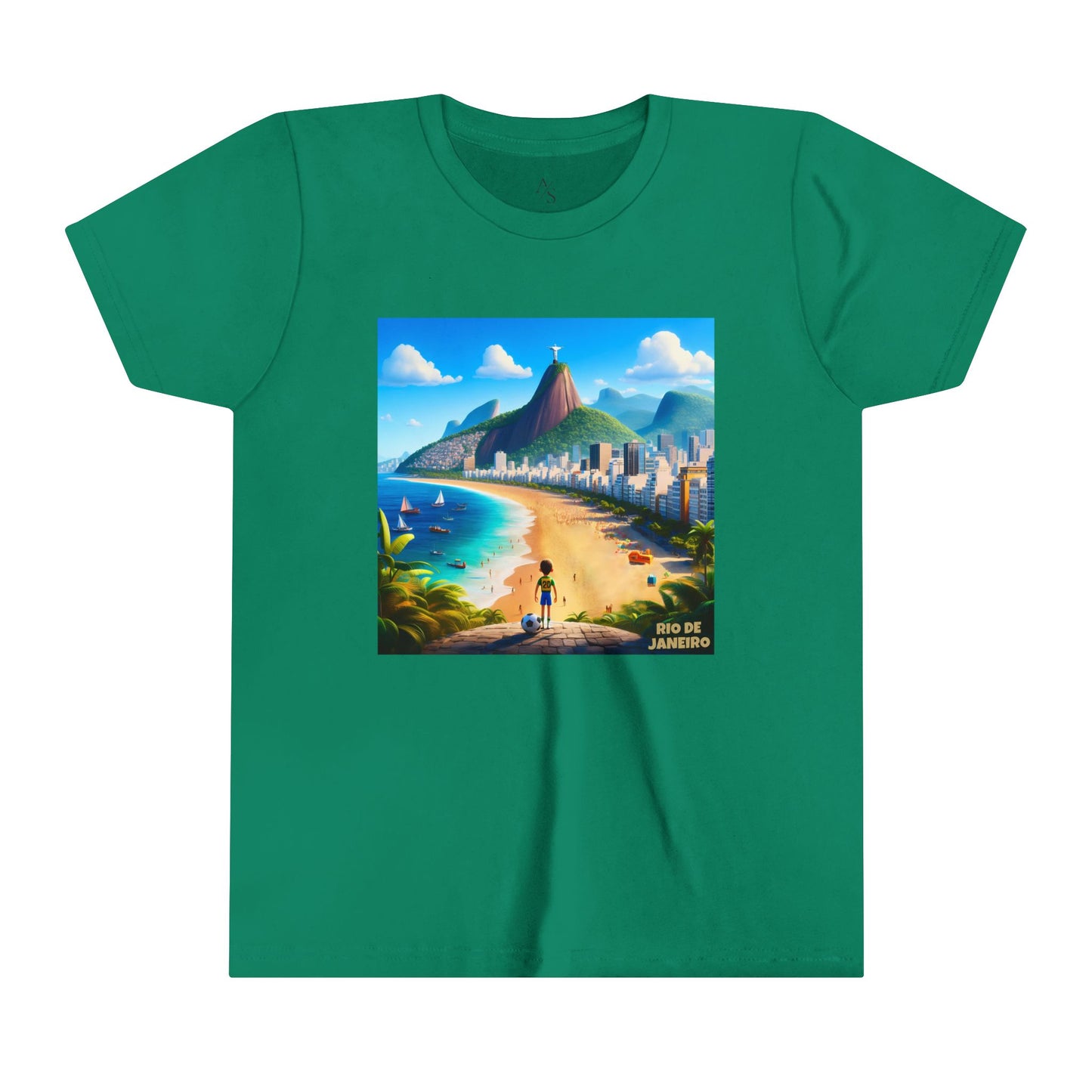 Rio De Janeiro Disney Pixar Style Youth Short Sleeve Tee