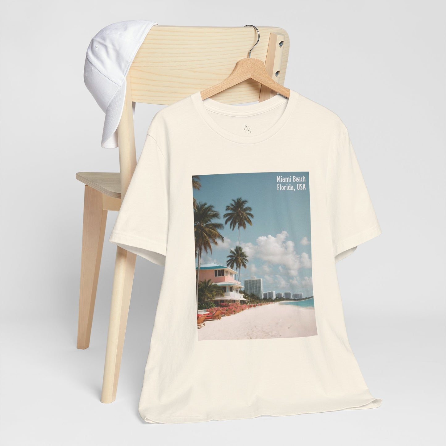 Miami Beach Jersey Short Sleeve Tee