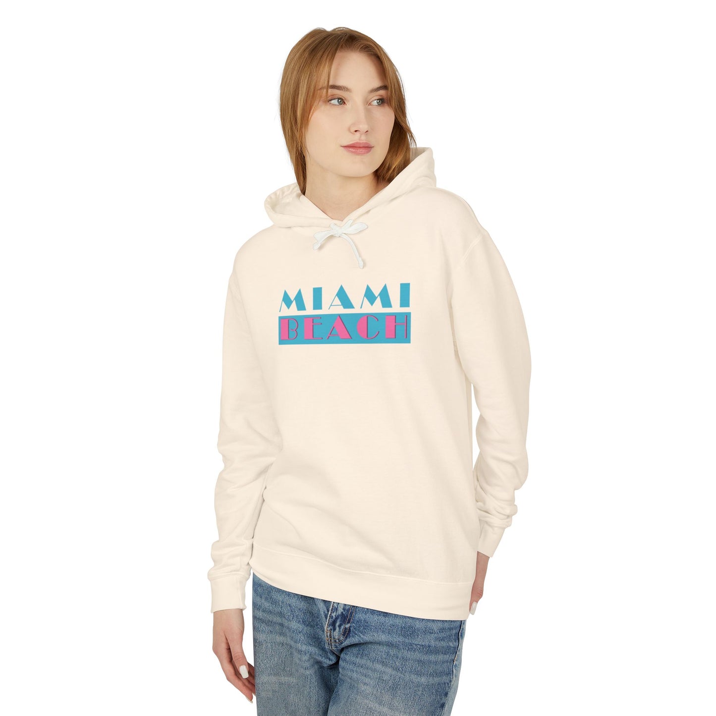 Miami Beach Retro Graphic Hoodie