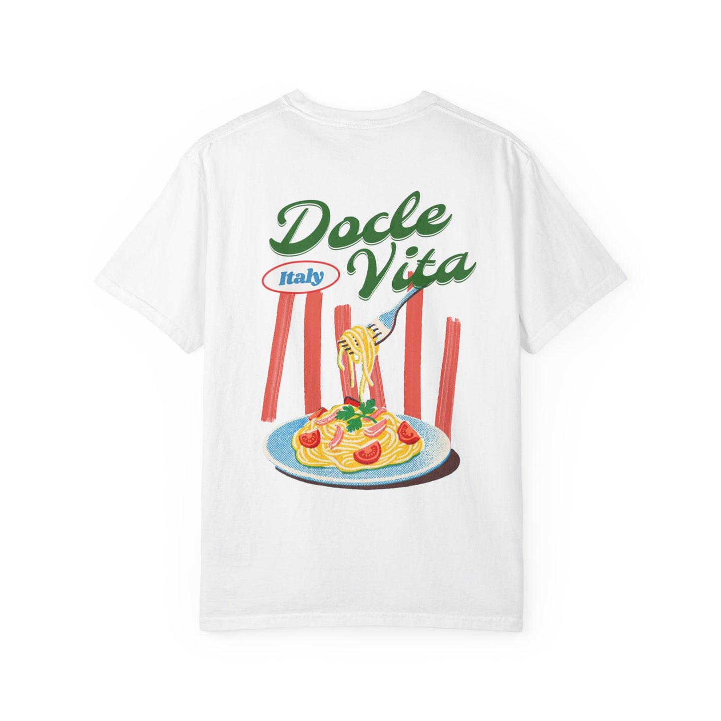 Dolce Vita Italy Pasta Graphic T-Shirt