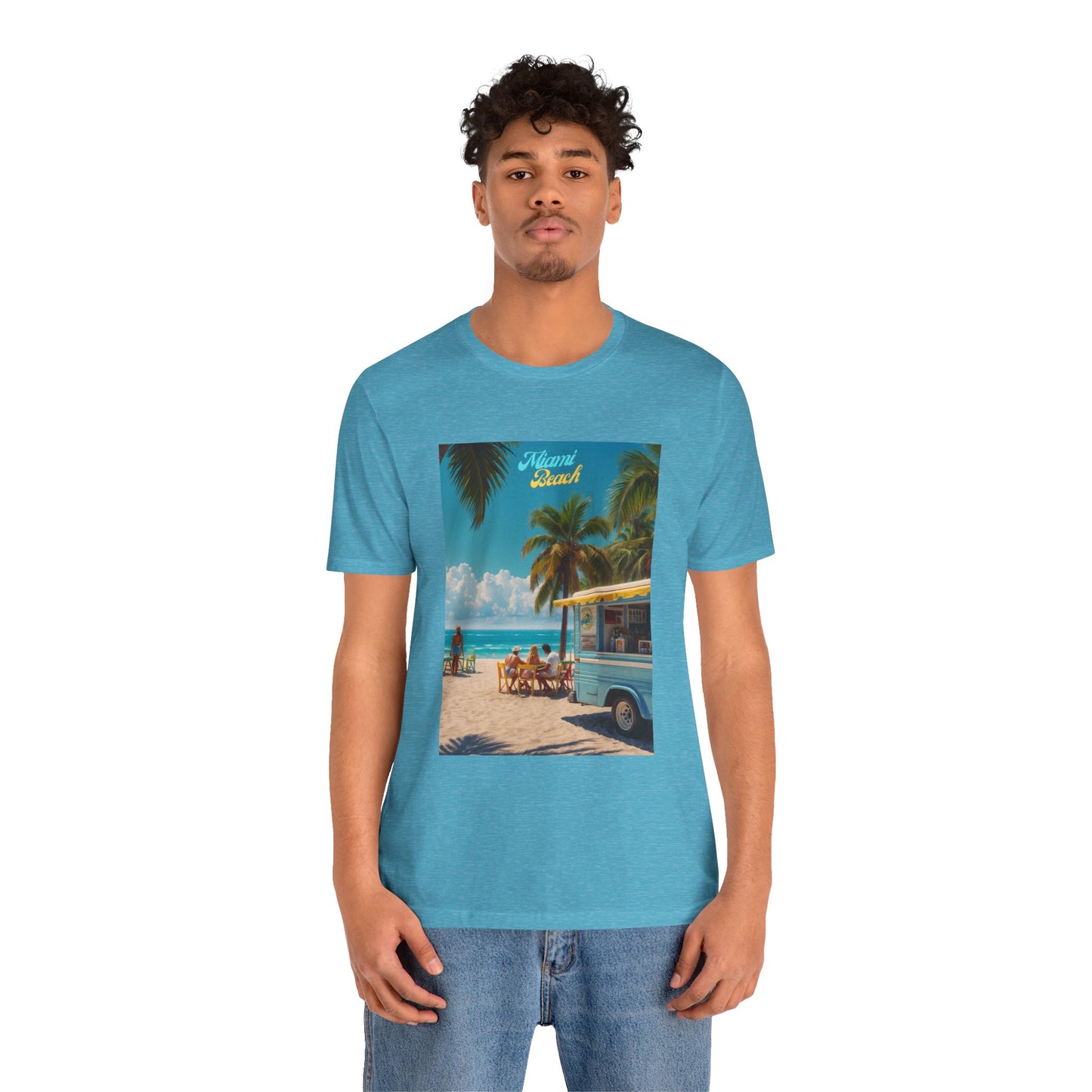 Miami Beach Retrosense Jersey Short Sleeve Tee