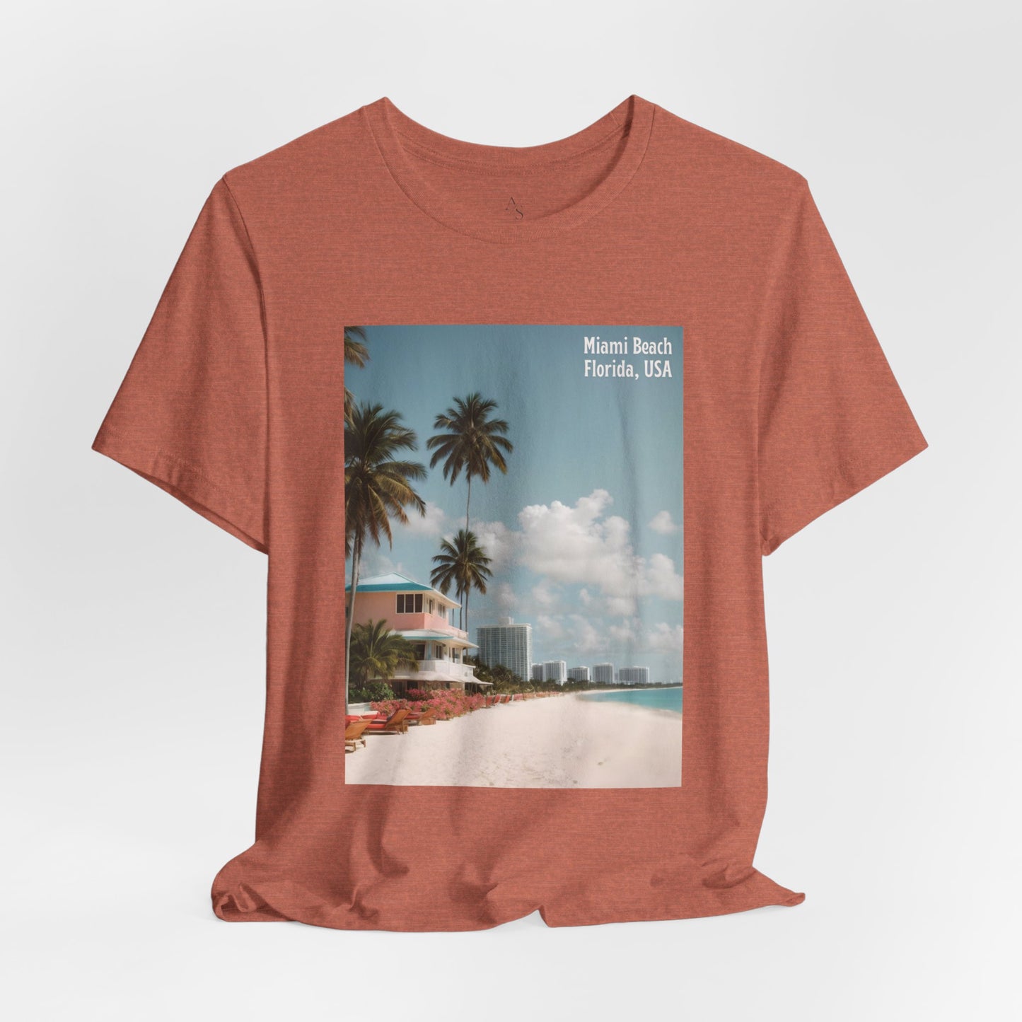 Miami Beach Jersey Short Sleeve Tee