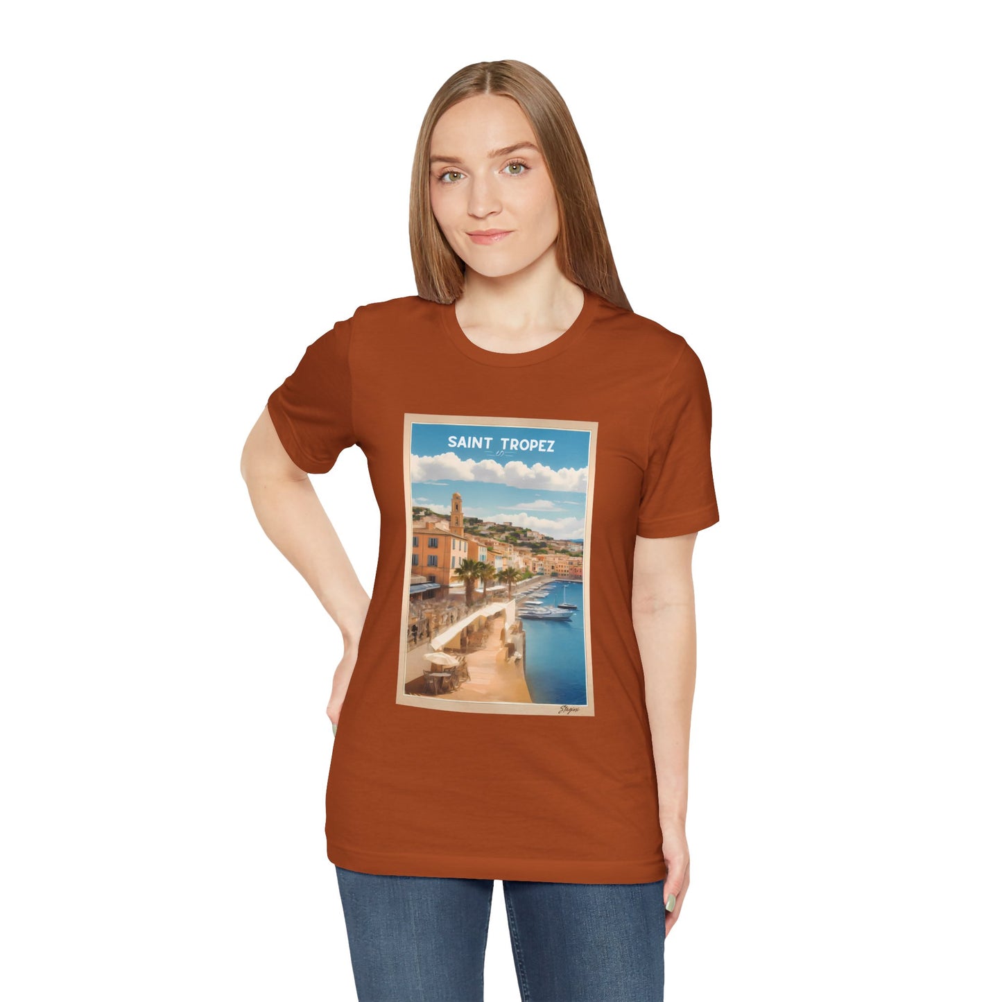 Saint Tropez Marina Jersey Short Sleeve Tee