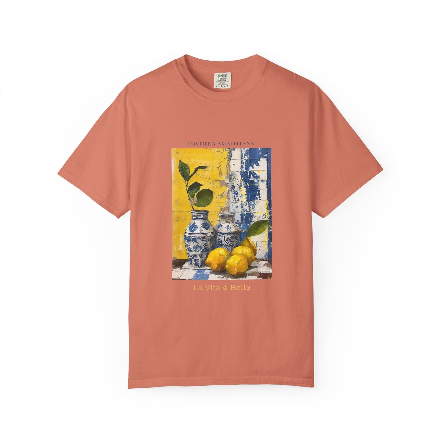 Amalfi Lemon La Vita È Bella Graphic T-Shirt