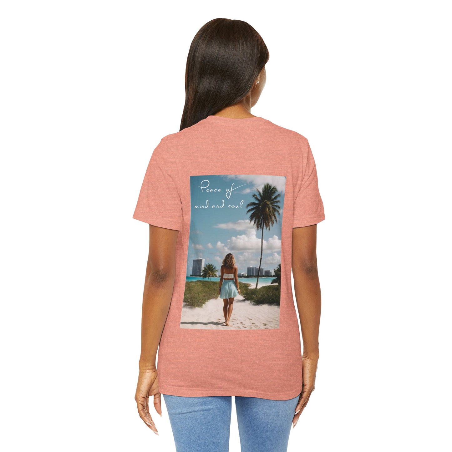 Peace Of Mind And Soul Jersey Short Sleeve Tee