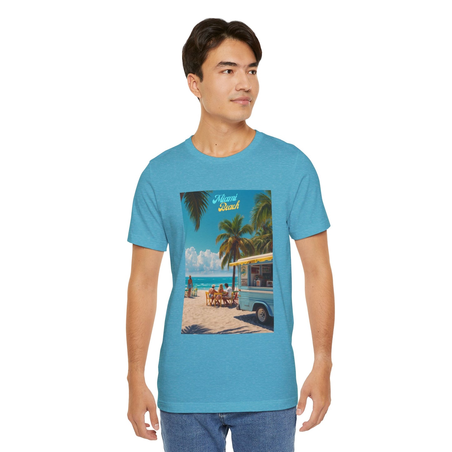 Miami Beach Retrosense Jersey Short Sleeve Tee