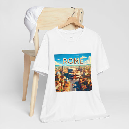 Rome Disney Pixar Style Jersey Short Sleeve Tee