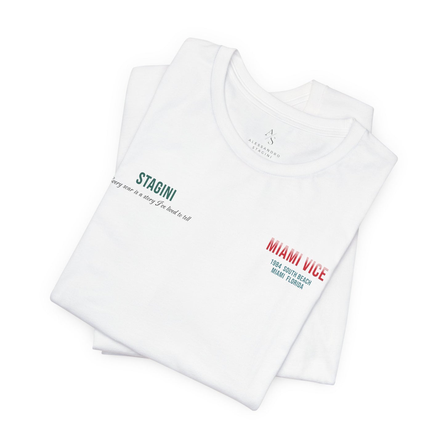 Miami Vice Jersey Short Sleeve Tee