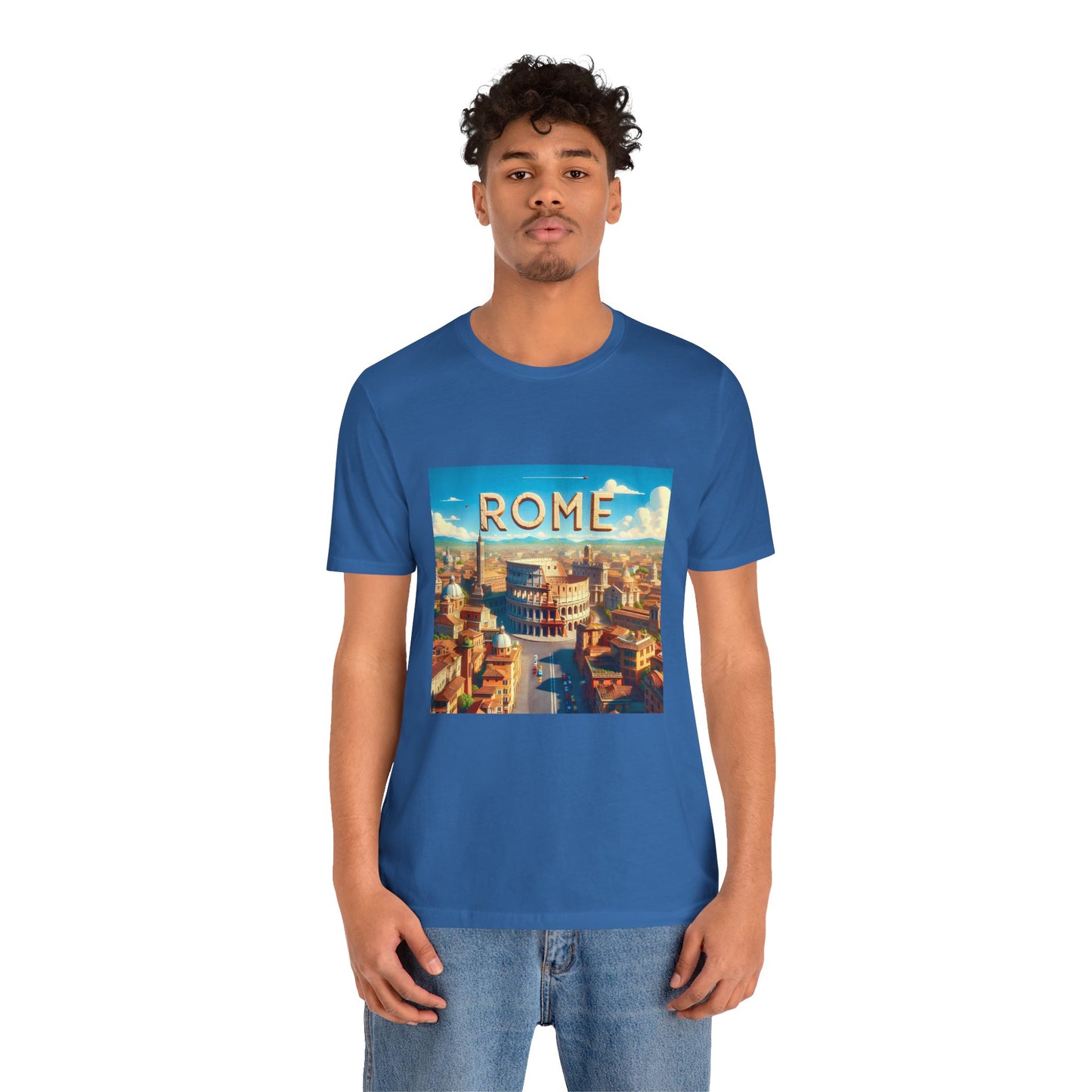 Rome Disney Pixar Style Jersey Short Sleeve Tee